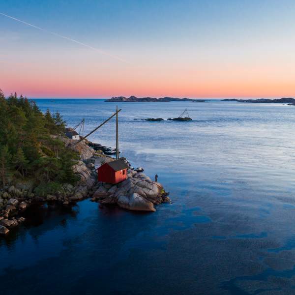 Laksefiske på Østerland av Odd Arne Nomedal